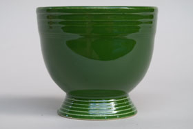 Vintage Fiesta Forest Green Egg Cup  Fiestaware Pottery Vase: Gift, Rare, Hard to Find, Buy Onlline Now, American Antique Pottery