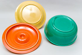 
Vintage Fiestaware Promotional Campaign Three Piece Kitchen Set
    
