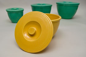 Vintage FiestaNesting Bowl Lid number three in original yellow: Gift, Rare, Hard to Find, Buy Onlline Now, American Antique Pottery Vintage FiestaNesting Bowl Lid number two in original yellow: Gift, Rare, Hard to Find, Buy Onlline Now, American Antique Pottery