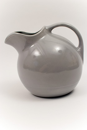 1950s gray color vintage harlequin service water ball pitcher for sale