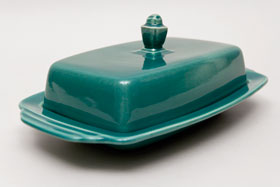 Vintage Harlequin Pottery For Sale: Fiestaware Vintage Spruce: Homer Laughlin: Rare Butter Dish
Vintage Harlequin Pottery For Sale: Fiestaware Vintage Spruce: Homer Laughlin: Rare Butter Dish