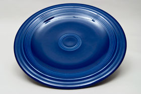 Original Cobalt Blue Fiesta 10 inch Dinner Plate Fiestaware Pottery For Sale Original Cobalt Blue Fiesta 10 inch Dinner Plate Fiestaware Pottery For Sale