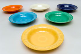 Vintage Fiesta Yellow Deep Plate: Fiestaware Pottery For Sale Vintage Fiesta Yellow Deep Plate: Fiestaware Pottery For Sale
