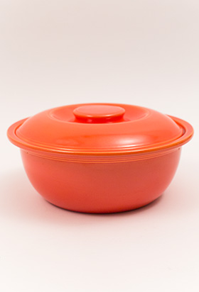 Original Green Kitchen Kraft Casserole with Metal Holder: GoAlong Fiestaware Pottery For Sale Original Green Kitchen Kraft Casserole with Metal Holder: GoAlong Fiestaware Pottery For Sale
