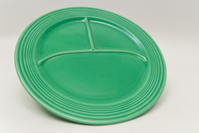 Vintage Fiesta Ten Inch Divided Plate in Original Green: Genuine, Old, Antique, For Sale, Gift
Vintage Fiesta Ten Inch Divided Plate in Original Green: Genuine, Old, Antique, For Sale, Gift
