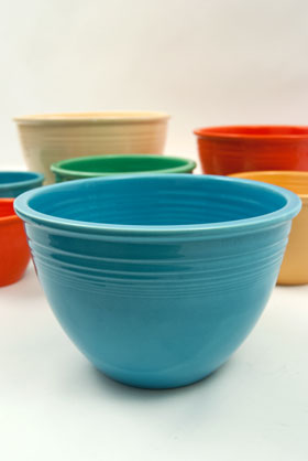 Fiesta No. 5 Turquoise Bowl For Sale Fiesta No. 5 Turquoise Bowl For Sale