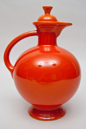 Vintage Fiesta Carafe in Original Red: Radioactive Fiestaware: Genuine, Old, Antique, For Sale, Gift
Vintage Fiesta Carafe in Original Red: Radioactive Fiestaware: Genuine, Old, Antique, For Sale, Gift