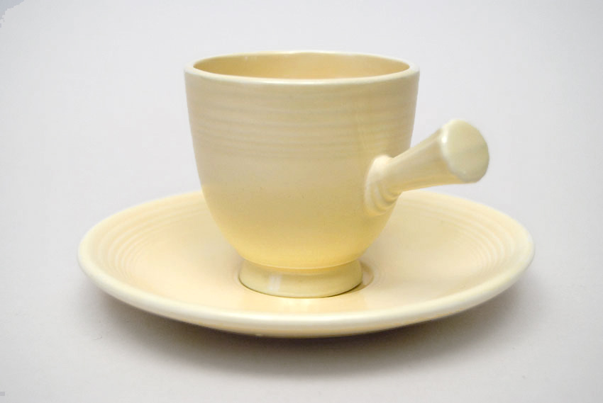 ivory  Vintage  Saucer vintage in and Original  Cup saucer fiesta and Fiestaware: Set cup Demitasse