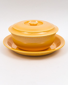 Vintage Fiesta Promotional Casserole Set