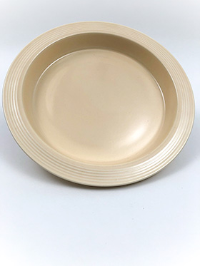 Fiesta Relish Tray Base in Original Old Ivory Glaze
