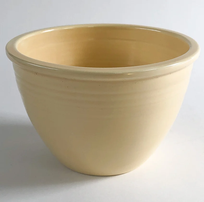 ivory fiestaware mixing bowl number two size 1938-1942 original fiestaware
