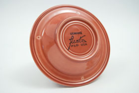 
Vintage Fiestaware Rose Ashtray: Fiesta Dinnerware 30s 40s 50s 60s For Sale
      