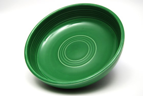 Vintage Fiesta Medium Green Dessert Bowl  Fiestaware Pottery Vase: Gift, Rare, Hard to Find, Buy Onlline Now, American Antique Pottery