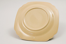 Vintage Riviera Pottery Ivory Bread Plate