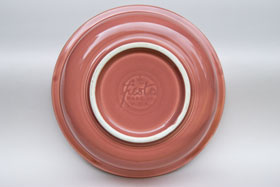 Vintage Fiesta Original Rose Nappy Vegetable Serving Bowl  Fiestaware Pottery Vase: Gift, Rare, Hard to Find, Buy Onlline Now, American Antique Pottery