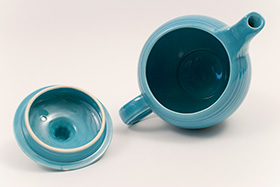 Turquoise Vintage Fiesta Teapot
