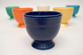 Cobalt Vintage Fiesta Egg Cup Fiestaware Pottery For Sale
