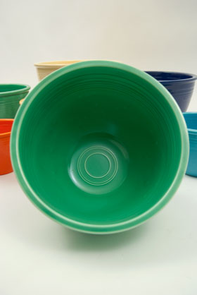 Fiesta No. 5 Green Bowl For Sale