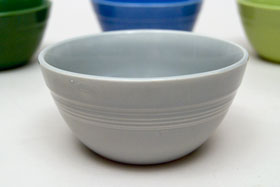Gray Vintage Harlequin 36s Bowl 30s 40s Homer Laughlin American Dinnerware Solid Color Mix-n-Match
