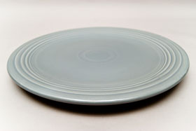 50s Fiestaware 50s gray 13inch chop plate