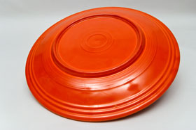 50s Fiestaware 50s red 13inch chop plate