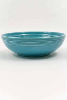 
Fiesta Vintage Original Turquoise Individual Salad Bowl: Fiestaware For Sale
      