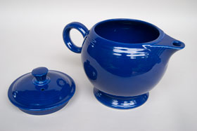 
Vintage Fiesta Large Cobalt Teapot For Sale: Fiestaware Pottery Online Buy Now Gift
      