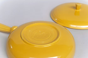 
Vintage Fiesta Covered French Casserole in Yellow
      