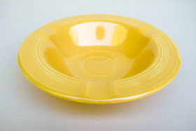 Yellow Vintage Fiestaware Ashtray