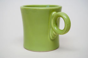 
Vintage Fiestaware Chartreuse Tom and Jerry Mug: Fiesta Dinnerware 30s 40s 50s 60s For Sale
      