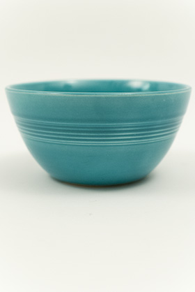 Turquoise Vintage Harlequin 36s Bowl 30s 40s Homer Laughlin American Dinnerware Solid Color Mix-n-Match