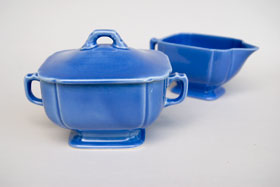 Riviera Pottery for Sale: Original Mauve Sugar and Creamer Set from vintagefiestaware.com
Riviera Pottery for Sale: Original Mauve Sugar and Creamer Set from vintagefiestaware.com