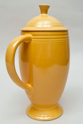
    Fiesta Vintage Original Yellow Coffee Pot: Fiestaware Pottery For Sale
      