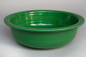 Medium Green Fiesta For Sale: Vintage Fiestaware Nappy Bowl