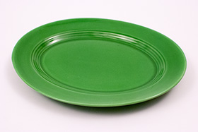 Vintage Harlequin Medium Green Platter
