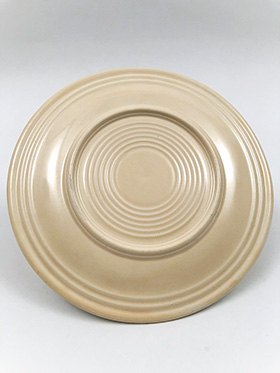Vintage Fiesta Green Stripe Plate For Sale 30s 40s Collectable Tableware