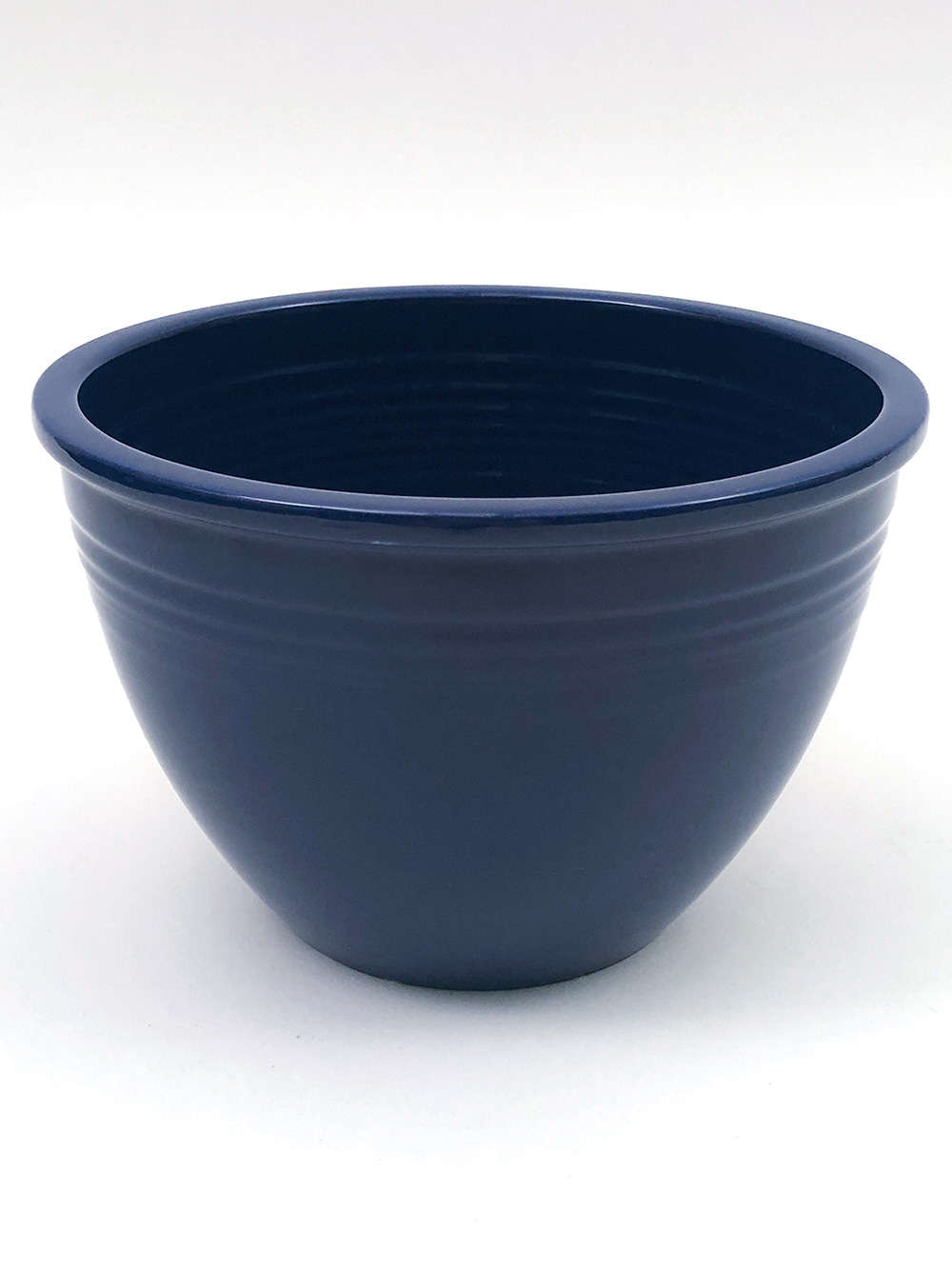 Number 4 cobalt blue vintage fiesta nesting bowl