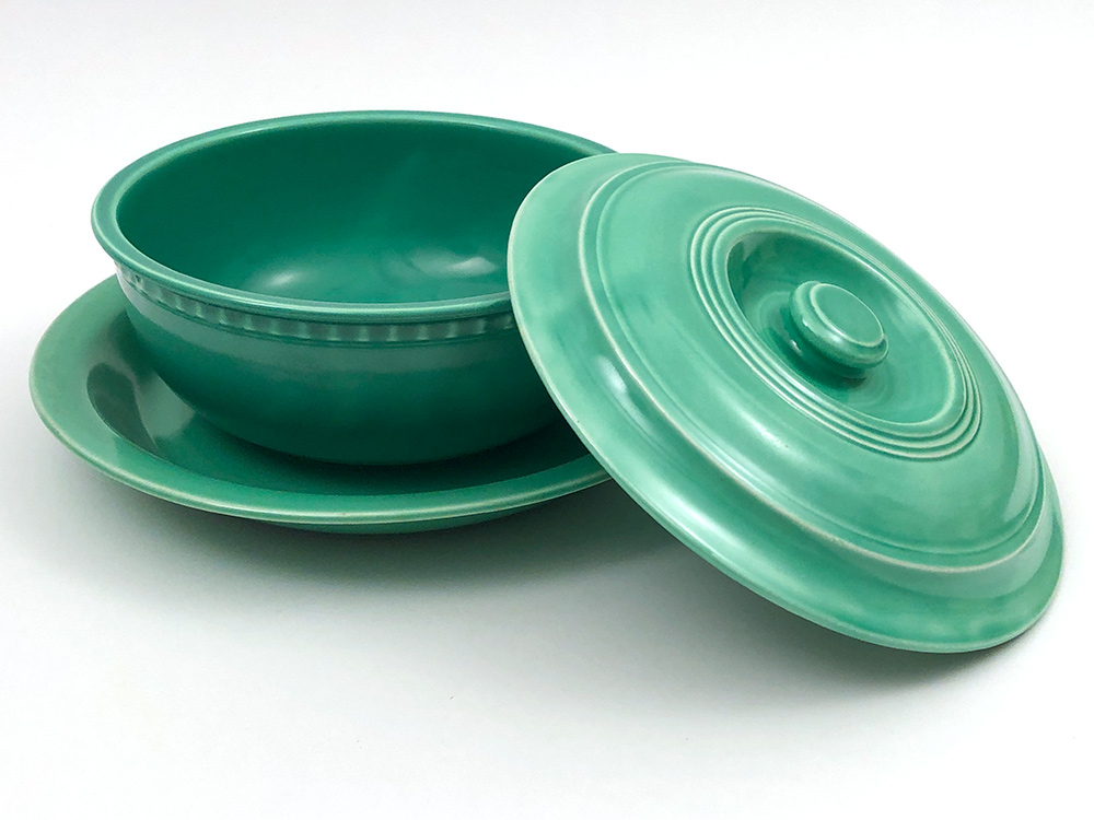 fiesta kitchen kraft promotional casserole set in original green