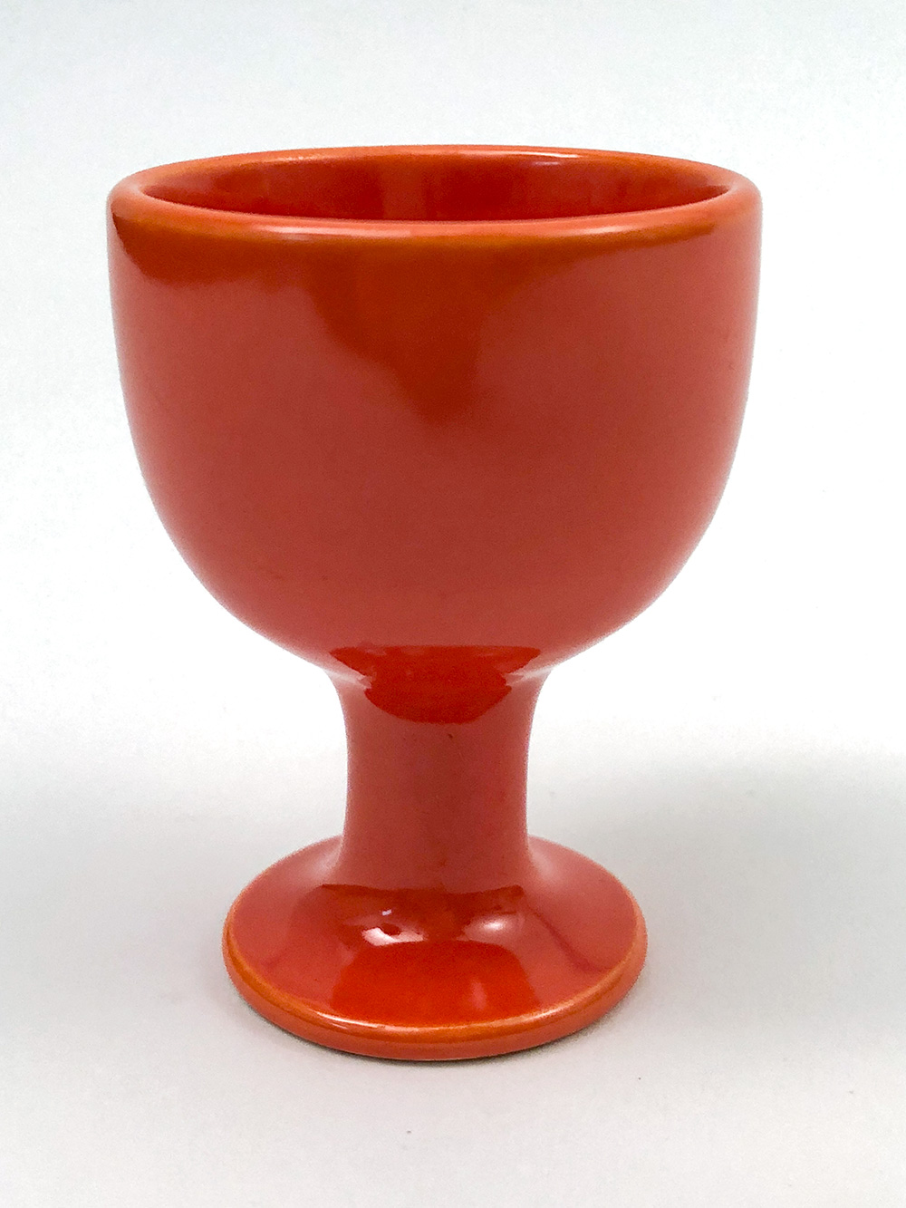 Fiesta Red harlequin single egg cup for sale