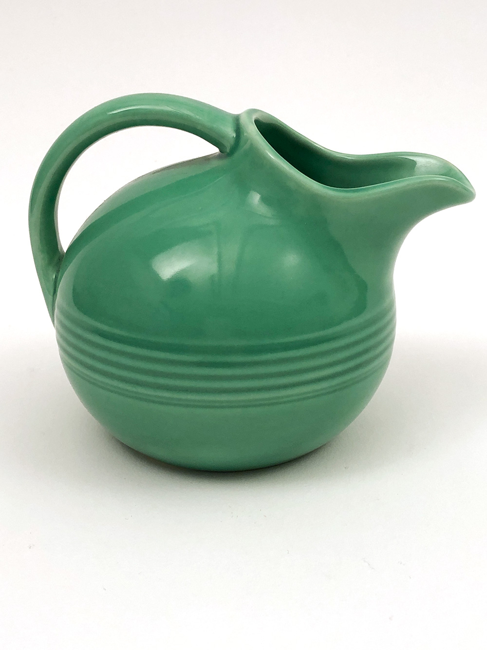 green harlequin novelty creamer