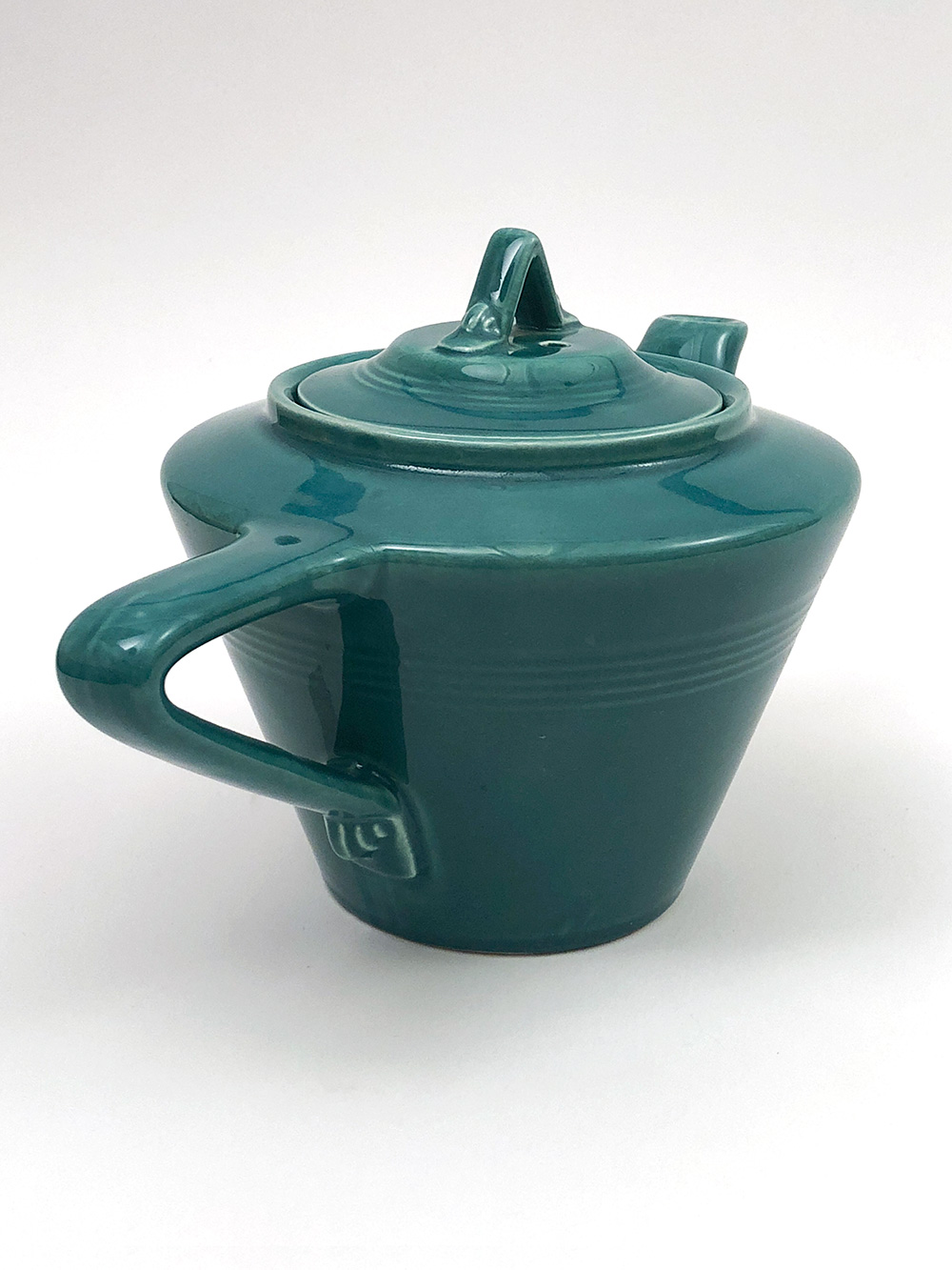 spruce green harlequin teapot for sale