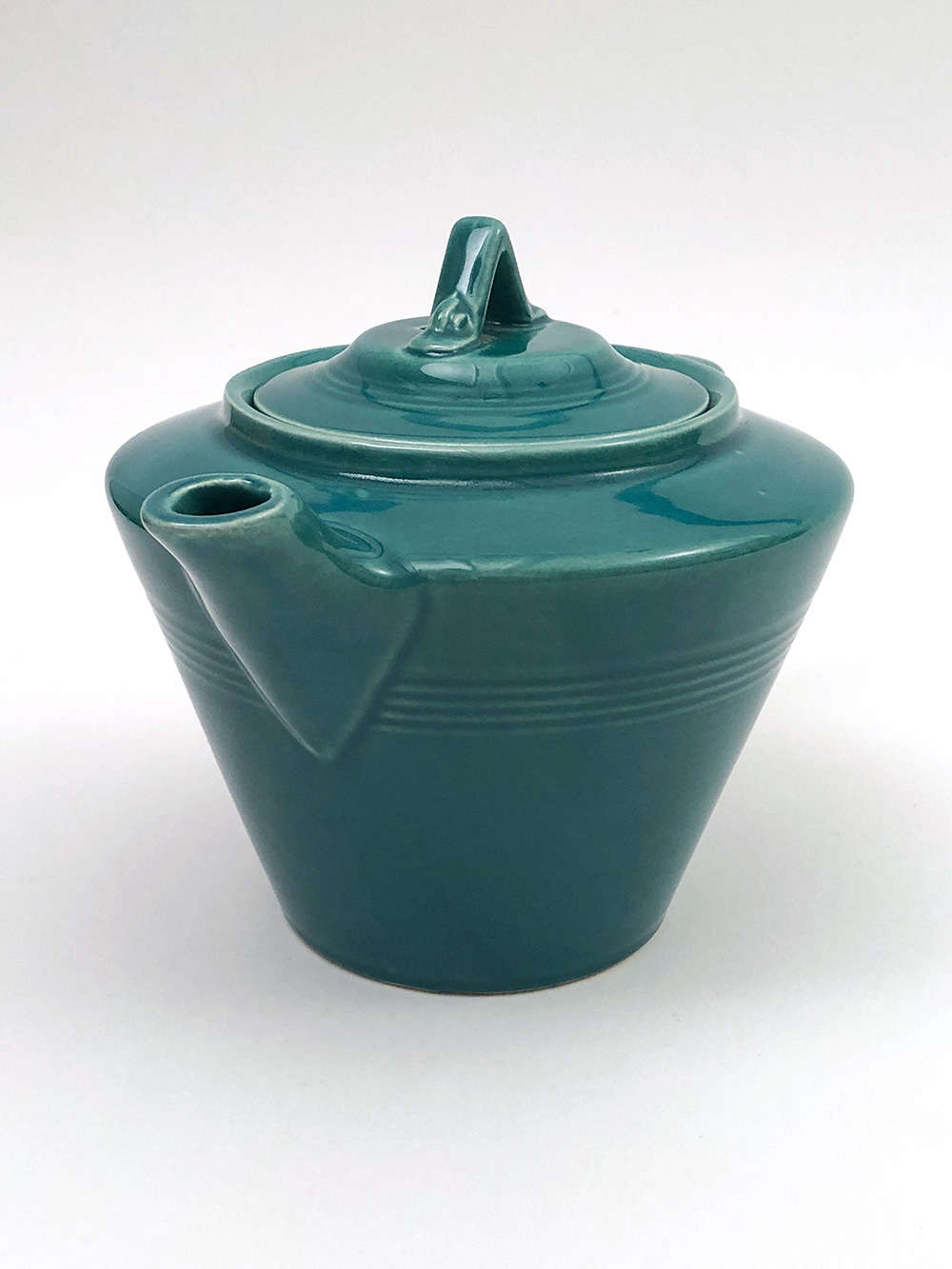 spruce green harlequin teapot for sale