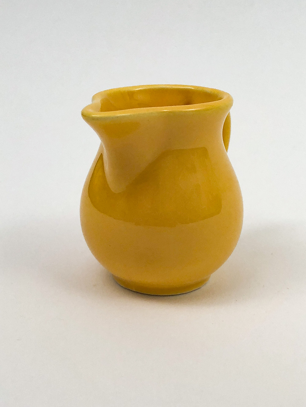 yellow harlequin individual toy creamer for sale