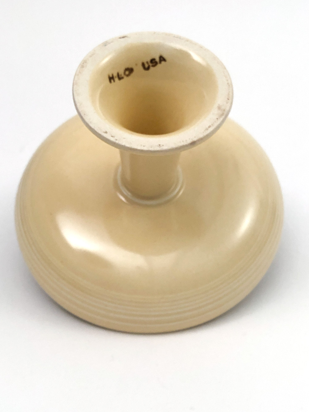 vintage fiesta sweets comport in original ivory glaze