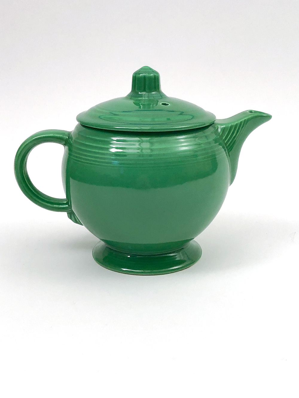 medium green disc water pitcher for sale
