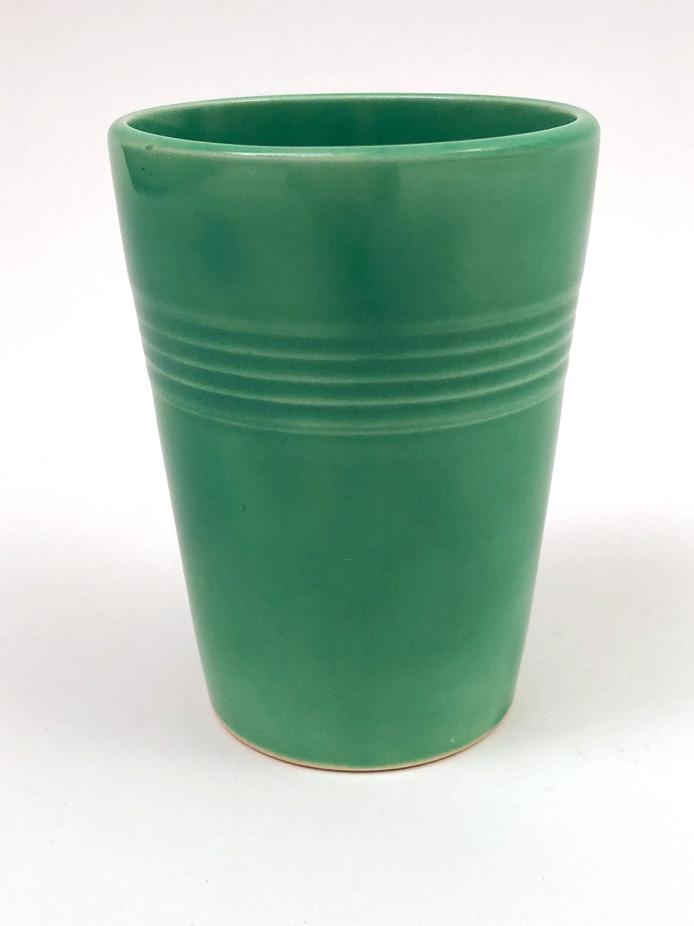 original green harlequin homer laughlin tumbler for sale