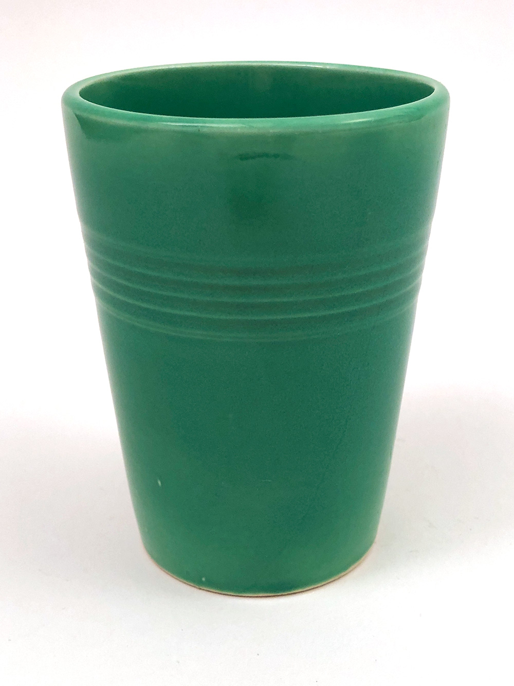 original green harlequin homer laughlin tumbler for sale