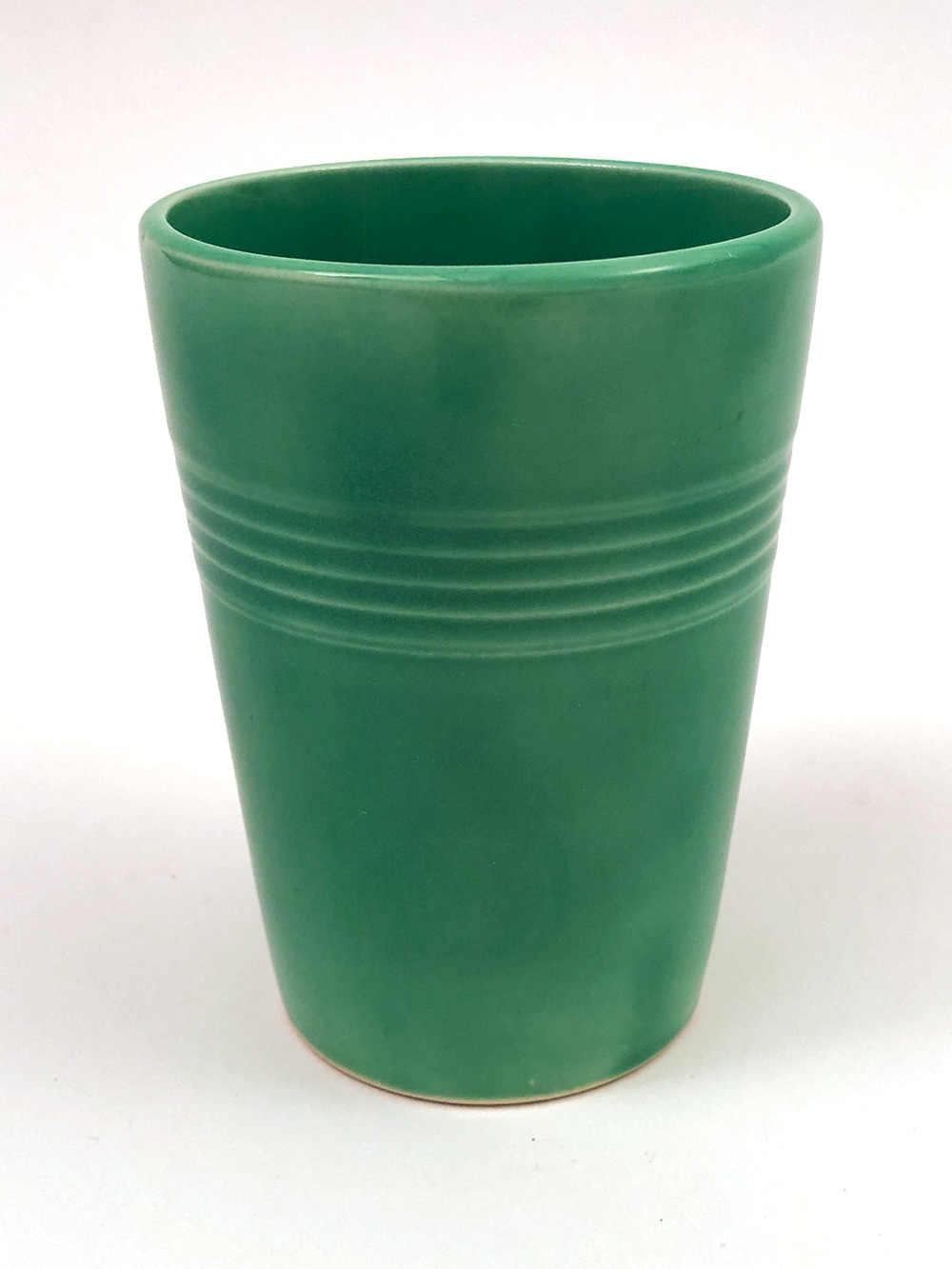 original green harlequin homer laughlin tumbler for sale