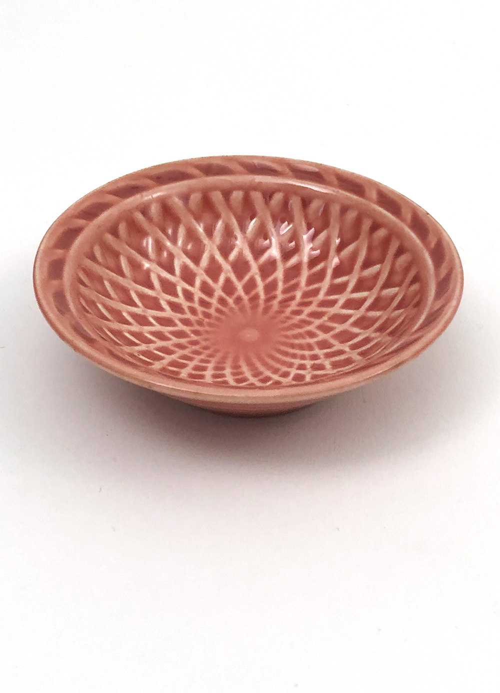 rose harlequin nut dish