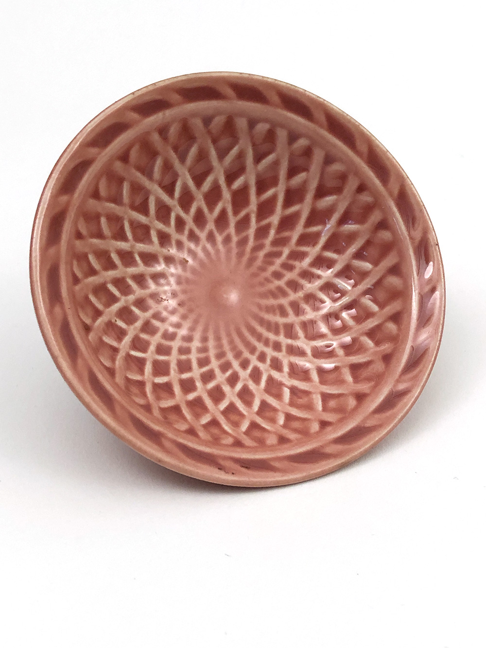 rose harlequin nut dish
